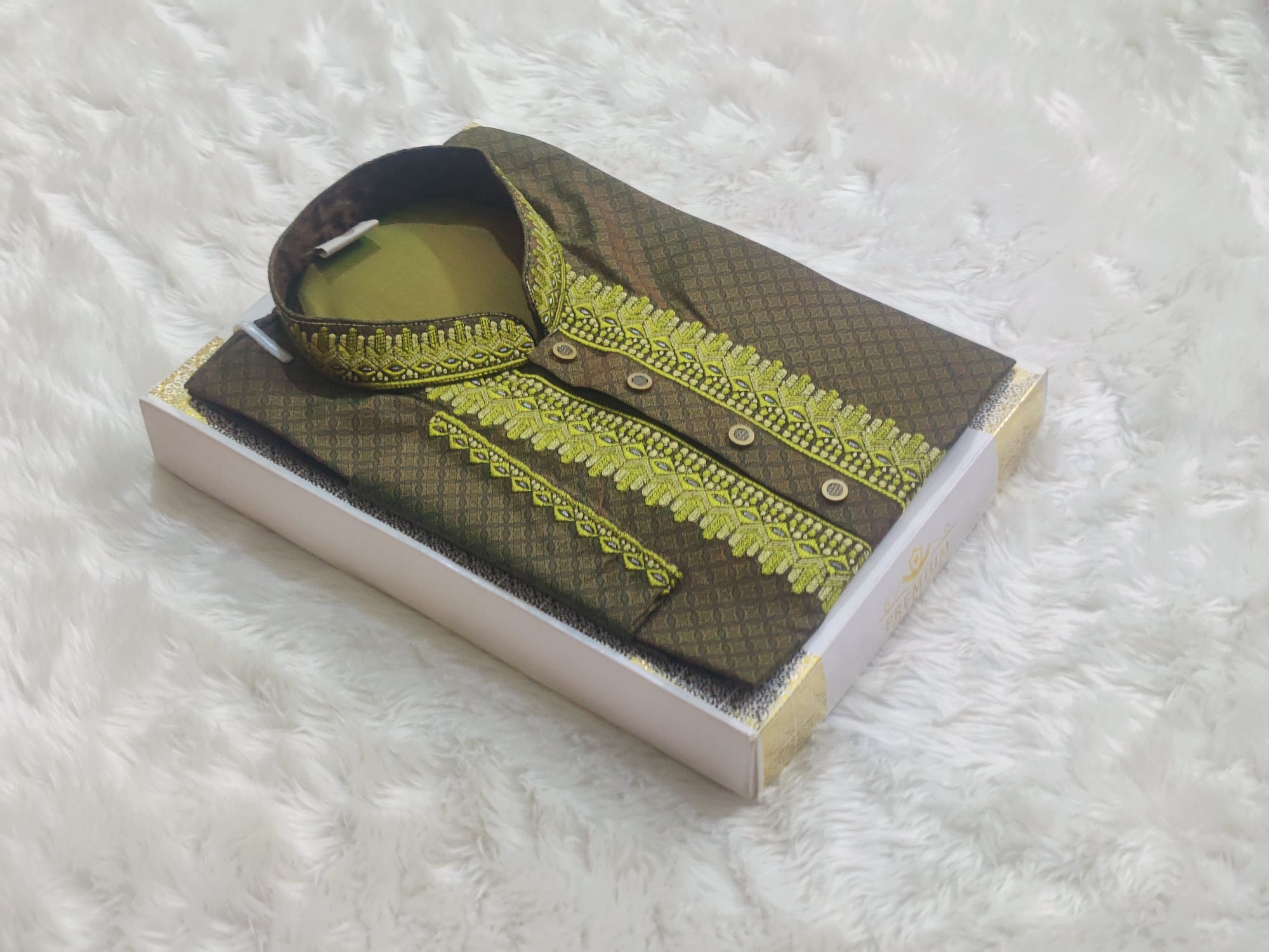 Picture of Mens premium print Eid special panjabi for 2025