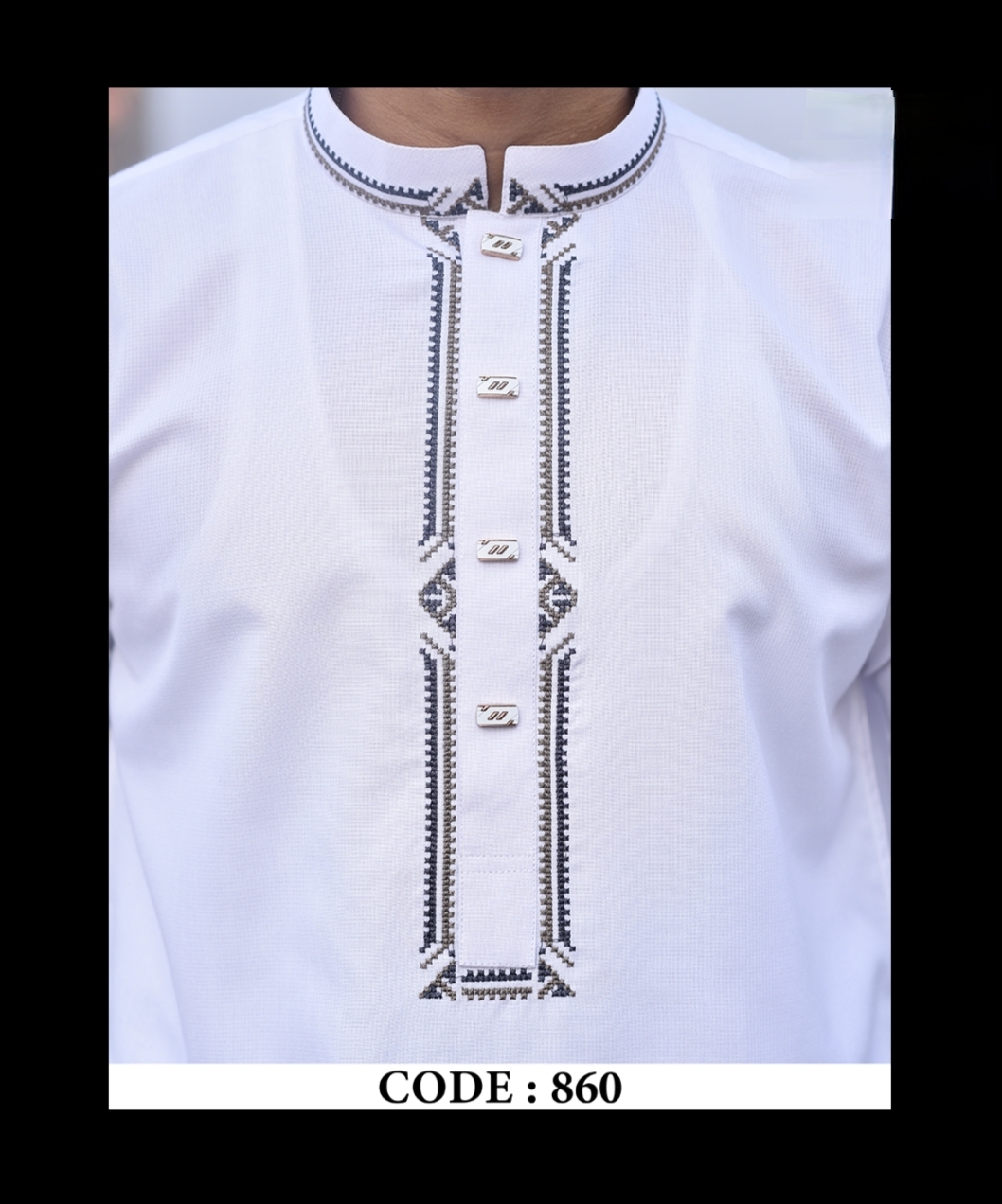 Picture of Mens premium luxury high quality cotton panjabi