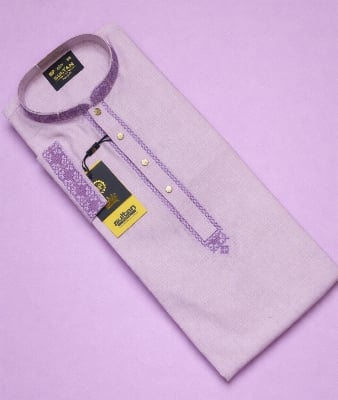 Picture of Pure smart cotton panjabi simple polite desing premium look eid special panjabi for mens