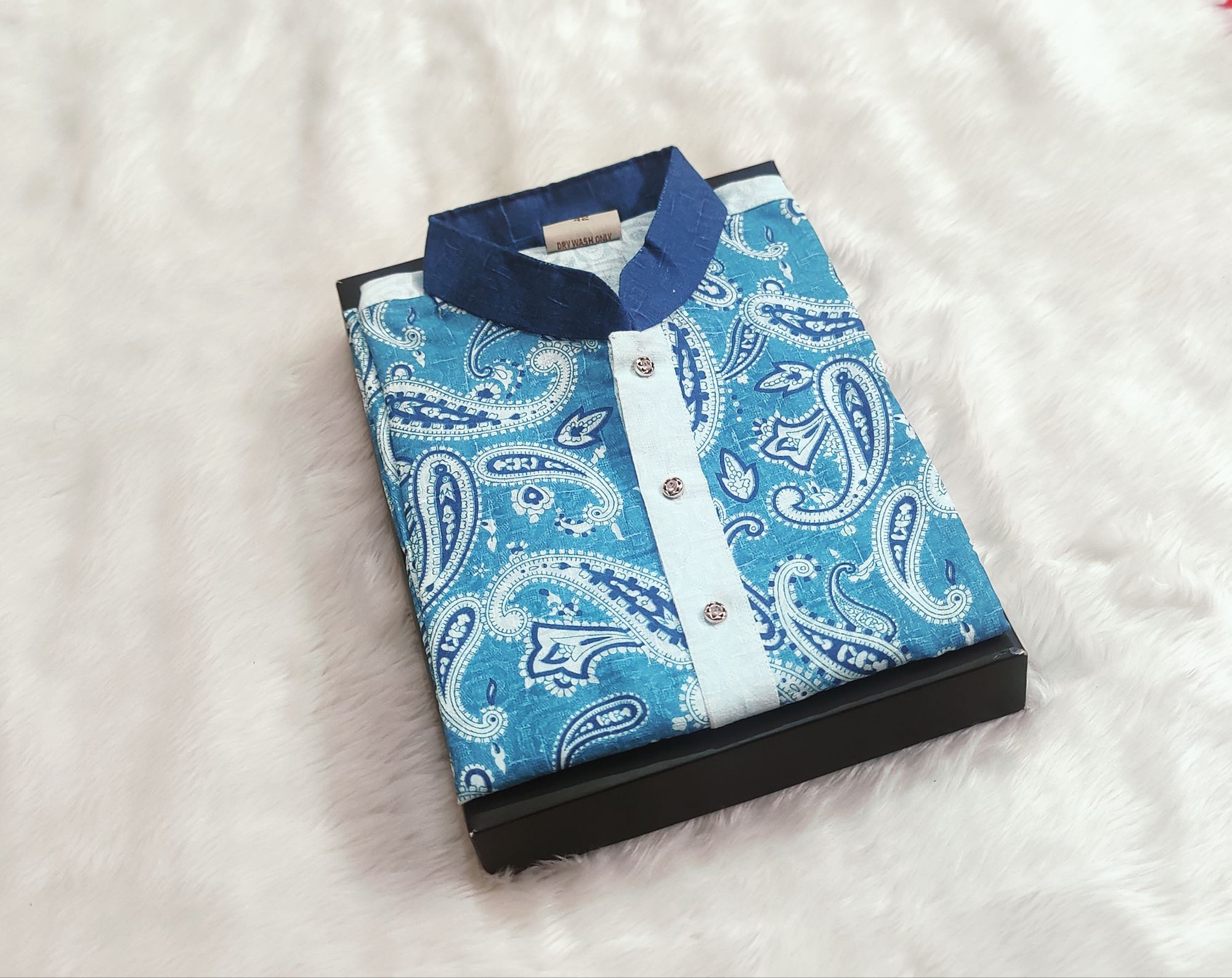 Picture of Boisakhi spiceal Mens super premium Digital print panjabi for mens 2026