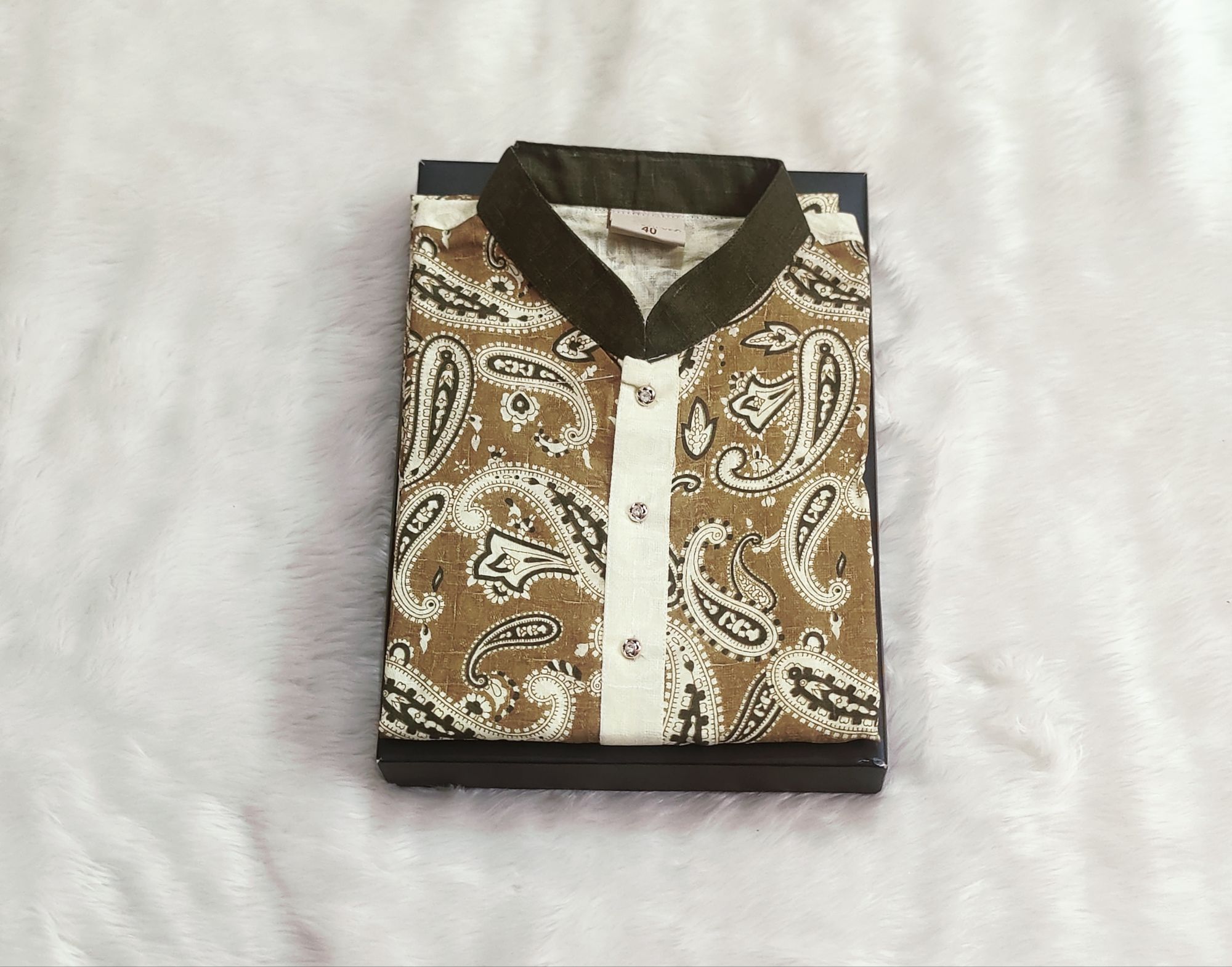 Picture of Boisakhi spiceal Mens super premium Digital print panjabi for mens 2026