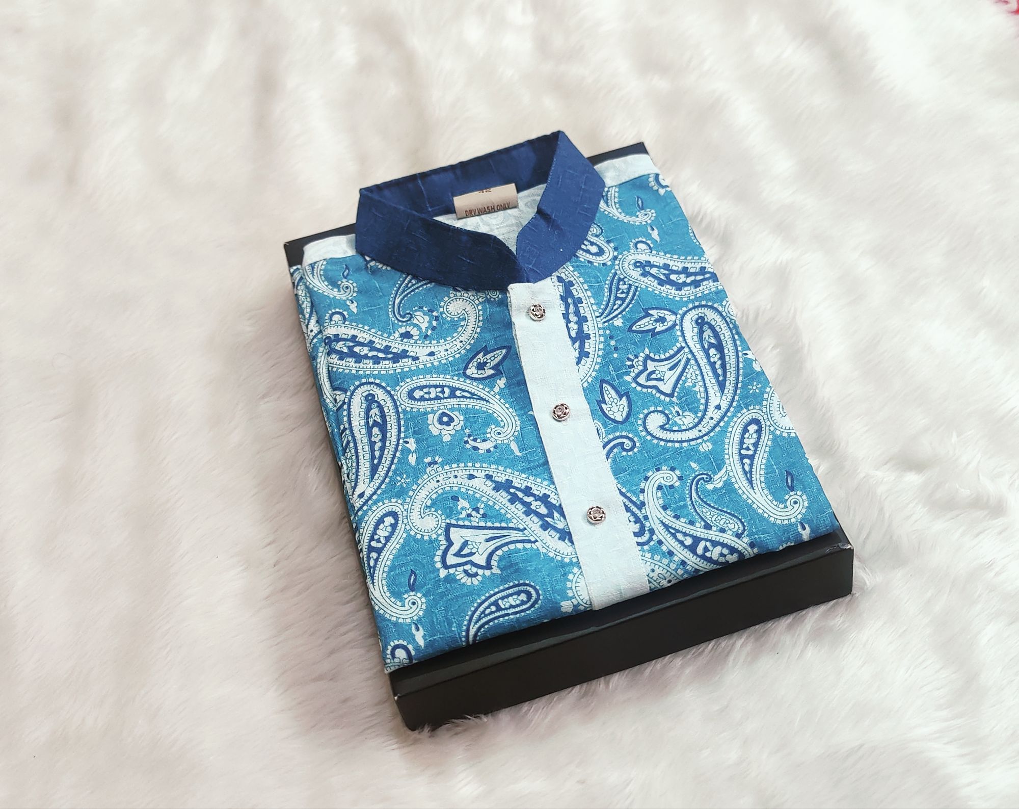 Picture of Mens Boisakh special super duper Digital print panjabi