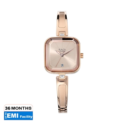 Picture of Titan Raga Viva Rose Gold Dial Analog Watch for Women