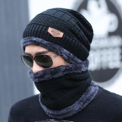 Picture of Winter Beanie Hat Scarf & Touchscreen Gloves Set – Unisex Warm Knit Set for Cold Weather Maroon,One size fits all, Navy Blue,One size fits all, Black,One size fits all, Brown,One size fits all, Green,One size fits all, Red,One size fits all, Silver,One size fits all, Chocolate,One size fits all