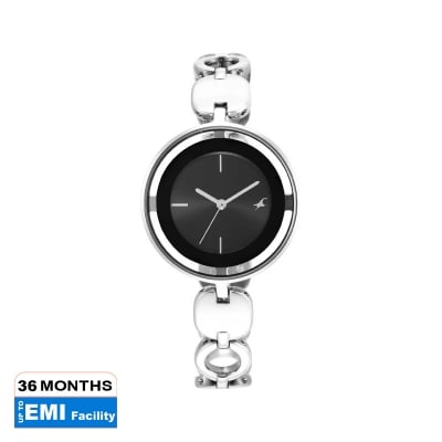 Picture of Glitch Silver Dial Silver Brass Strap Watch