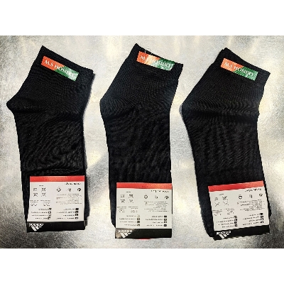Picture of Cotton and Nylon Socks for Men (03 Pair) Black