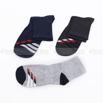 Picture of Merino Wool Ankle Socks for Men – All-Season Breathable & Odor-Resistant Comfort ( 3 PAIR ) Multicolor