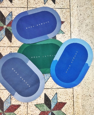 Picture of Super Absorbent Anti-Slip Bath Mat – Soft Bathroom Mat, Kitchen Carpet & Entrance Door Mat Multicolor