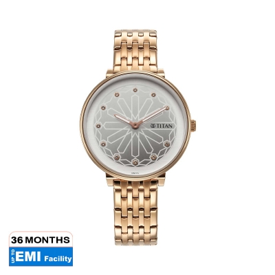 Picture of Titan Marhaba Silverwhite Dial Women Watch 