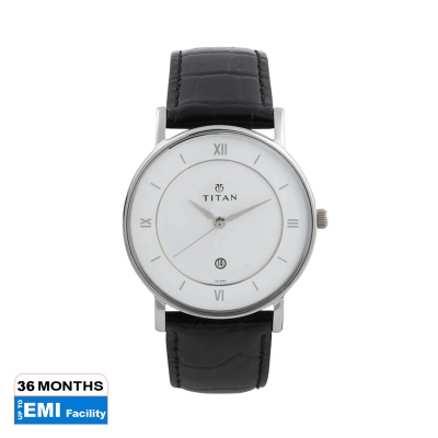 Picture of Titan Classique White Dial Analog Watch for Men