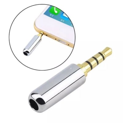 Picture of 1 Pcs 3.5mm 4 Pole DIGITAL Steel Jack-Black