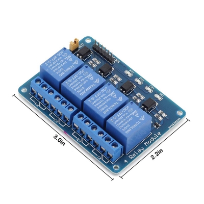 Picture of 4 Channel 5V Relay Module (Silver)