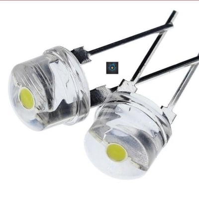 Picture of 8mm LED White-10Pcs (White)