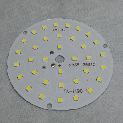 Picture of Rechargeable LED lamp Plate 5V 12W AC DC Backup Lamp Using 18650 Battery (White)