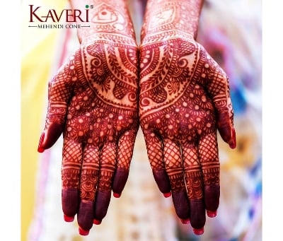 Picture of Kaveri Mehendi Cone Indian (25gm)-1pcs