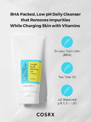 Picture of COSRX Low Ph Good Morning Gel Cleanser-150ml/50ml