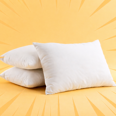 Picture of Korean Fiber  Combo Pillow White