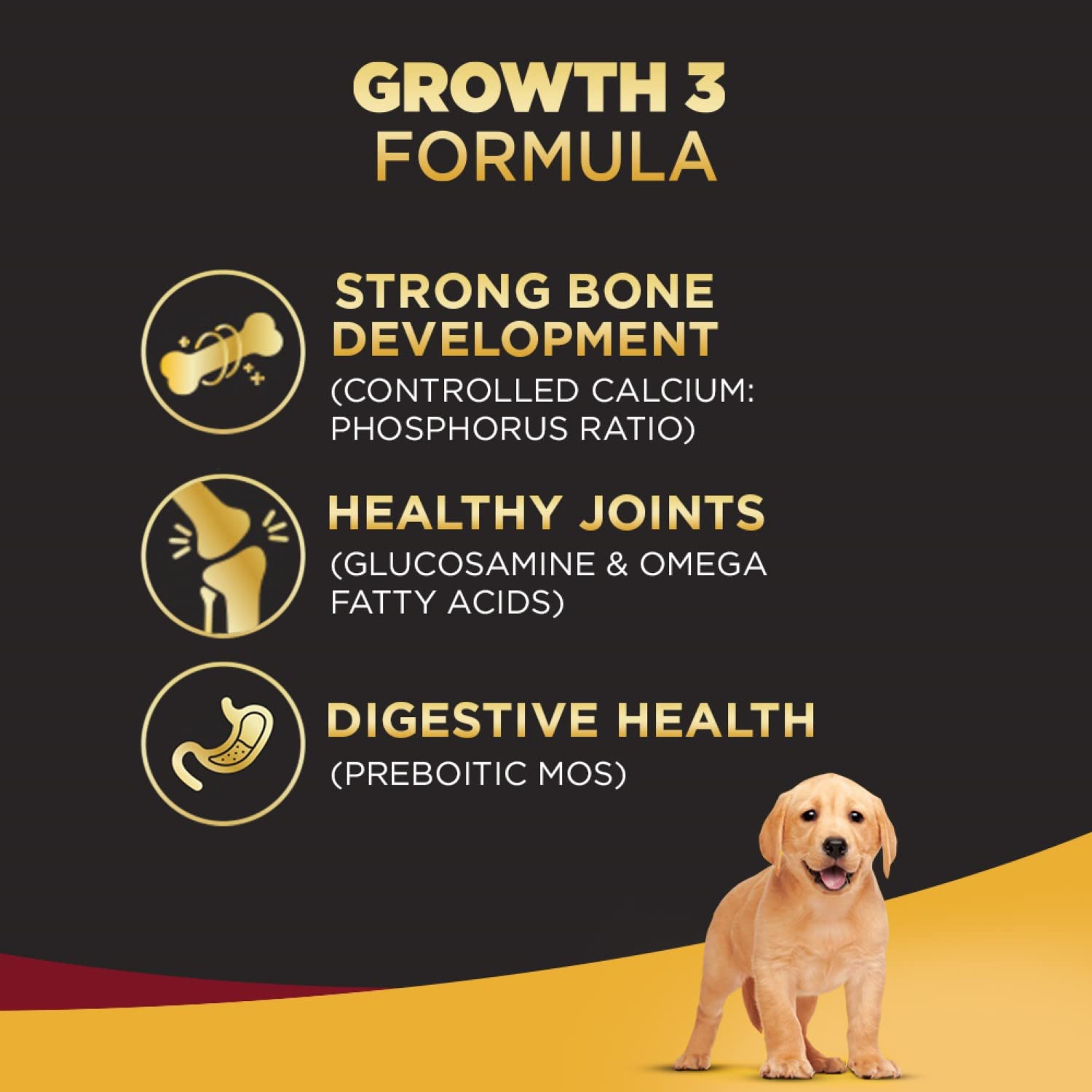 Picture of Pedigree Puppy Dry Dog Food 10kg Pack, Made in Thailand