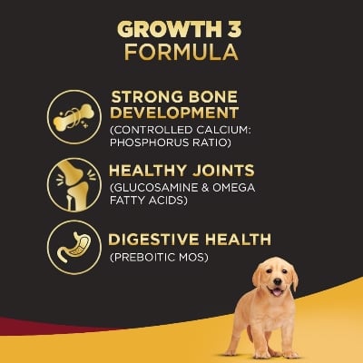 Picture of Pedigree Puppy Dry Dog Food 10kg Pack, Made in Thailand