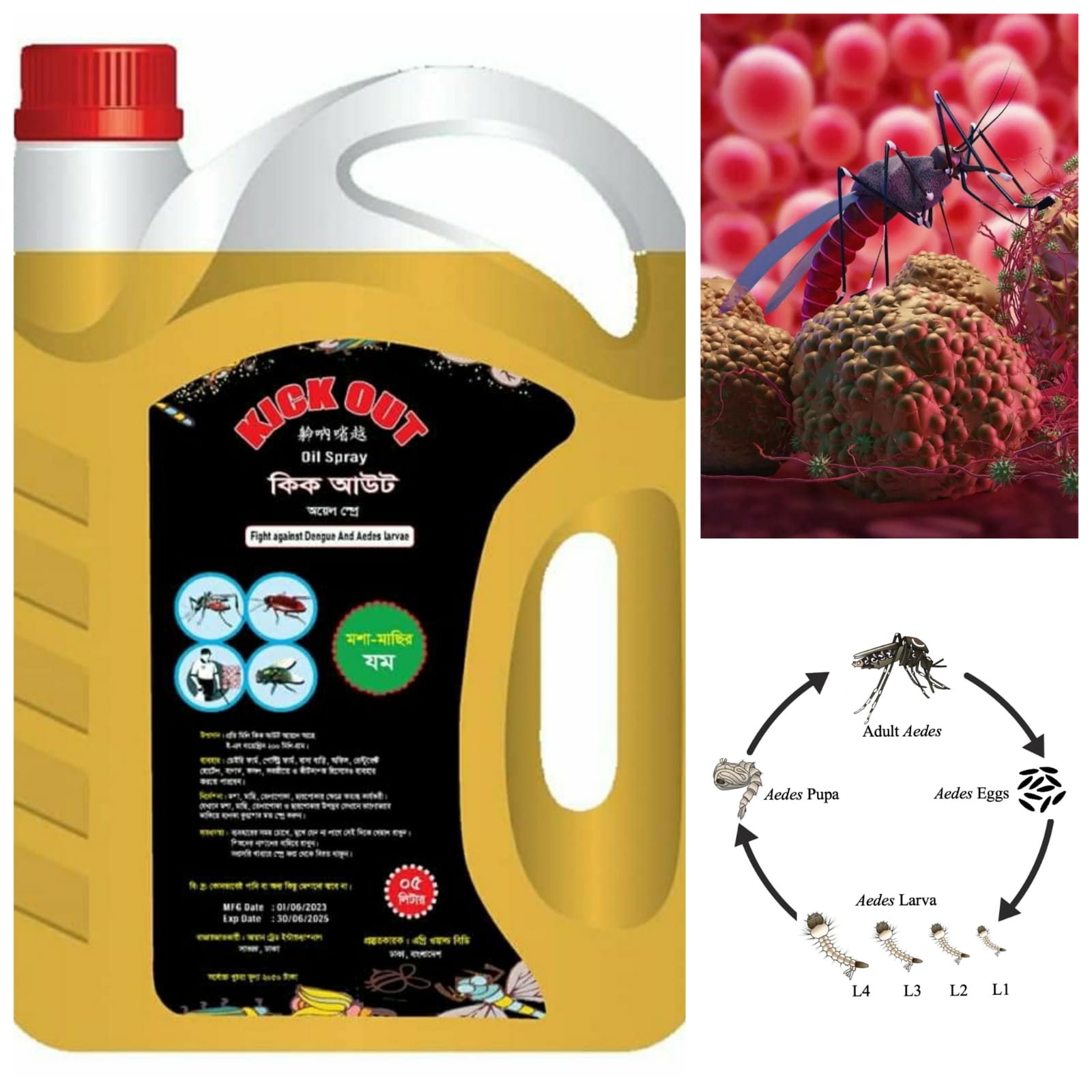 Picture of Kickout Mosquito Killling Liquid 5 Liters Wholesale Express