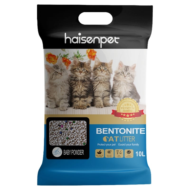 Picture of Haisenpet Cat Litter Baby Powder Flavour 10L Pack