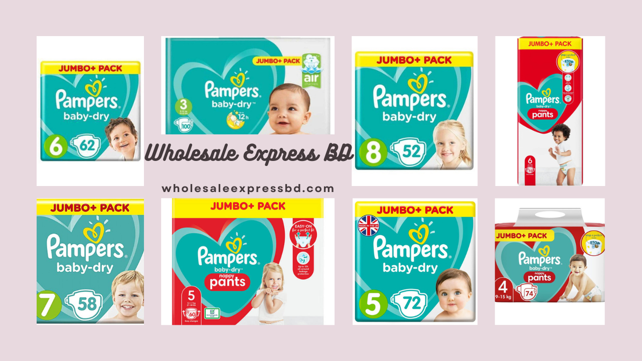 Picture of UK Baby Diaper Dry Size 3 Belt System 6-10 kg- 100 Pcs Pack (UK)