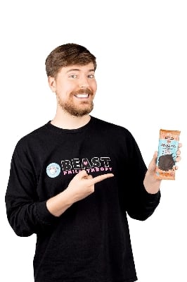 Picture of Mr Beast Feastables Chocolate Sea Salt Bars, UK