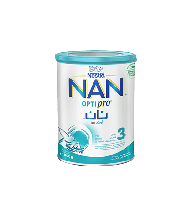 Picture of NAN_3 OPTIPRO Formula Baby Milk (From 1 to 3 Years), 800gm, Made in Dubai