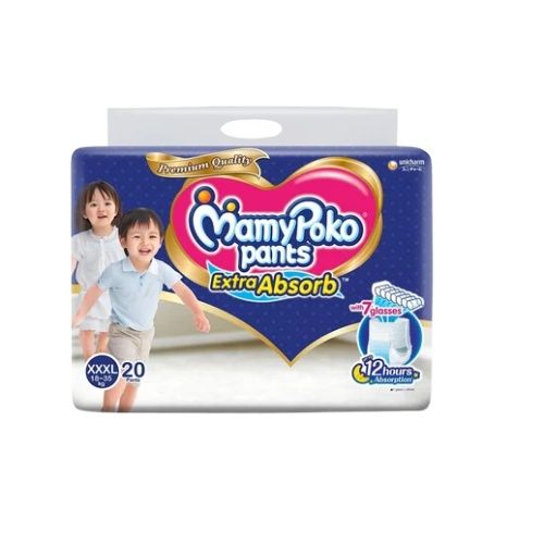 Picture of Mamy_Poko Pants XXXL Baby Diaper 18-35kg, 20 Pcs Pack