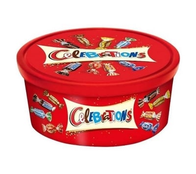 Picture of Celebrations Chocolate Box Tub - 650gm, Made in UK