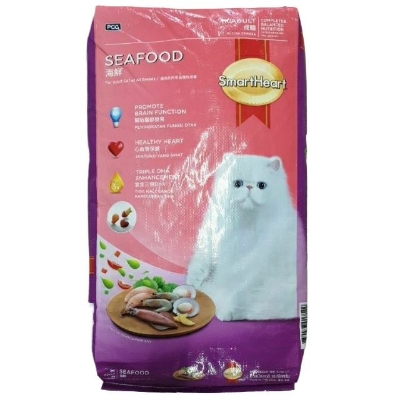 Picture of SmartHeart Adult Cat Food Seafood 1.2kg Pack