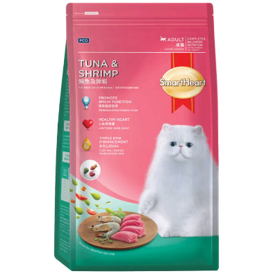 Picture of SmartHeart Adult Cat Food Tuna & Shrimp 480g Pack