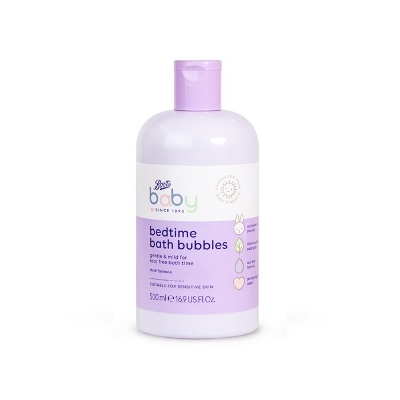 Picture of Boots Baby Bath bubbles 500ml, Made in UK