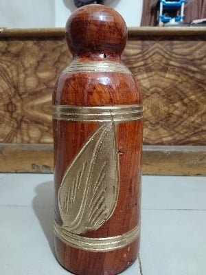 Picture of Clay_ bank only money save _ Small _ matir bank nokshi bank_Grameen Bank - 1 pcs