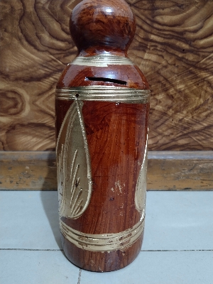 Picture of Clay_ bank only  _ matir bank nokshi bank_Grameen Bank-11 inche  - 1 pcs