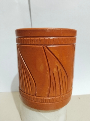 Picture of Clay Pen Holder/Matir Kolom dani _ New design _ Mini Flower Vase for Home Decor