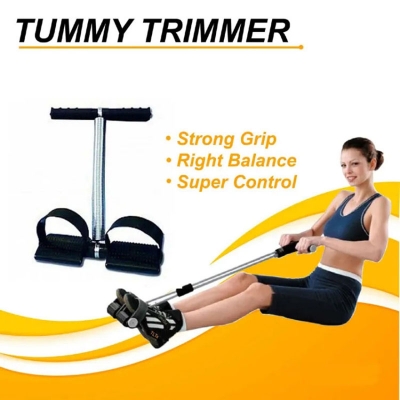 Picture of Original Stainless Steel Tummy Trimmer Exerciser – Home Fitness Kit(Black)