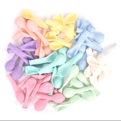 Picture of Pastel Balloon 100 Pc - Birthday Decoration - Multicolor