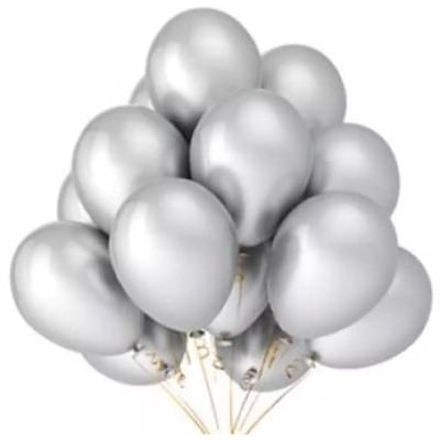 Picture of Silver balloon/silver monty balloon/Monty balloon-20pc - Silver