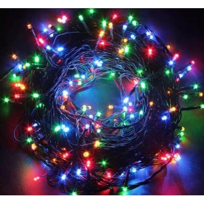 Picture of Beautiful Fairy Light - MultiColour/Multicolor 100Pcs LED Fairy Lights String Celebrations Party Decor & Gifts Decoration Lights, BirthDay, Eid - Multicolor