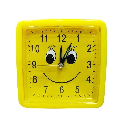Picture of Beautiful Table Alarm Clock - Yellow Color - Yellow