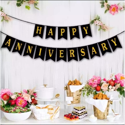 Picture of Happy Anniversary Card Banner
