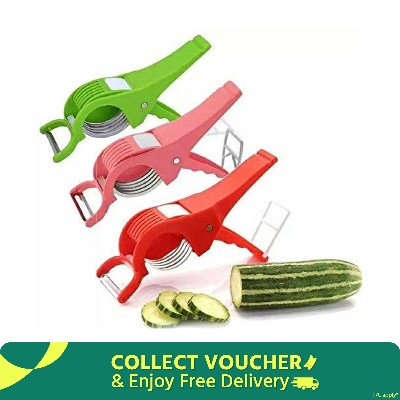 Picture of Vegetable/ Fruit Multi Cutter and Peeler - Multicolor