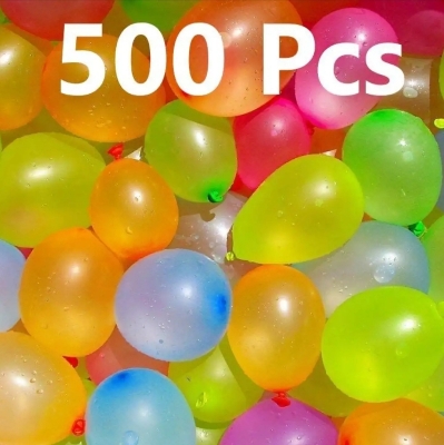 Picture of Water Balloons / Balloon 500 Pieces Packet Small Size -1.5 Inches - Multicolor