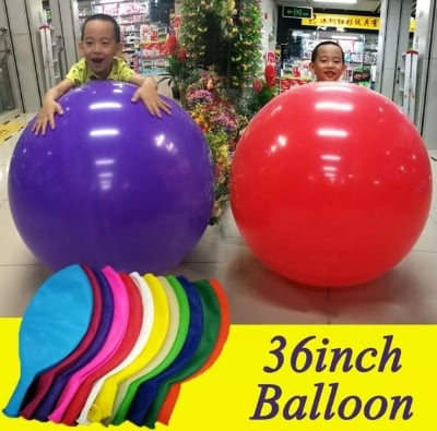 Picture of Big Size Balloon - 2 PCS - Multicolor