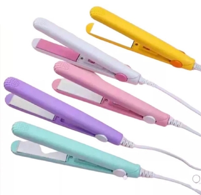 Picture of Mini Hair Straightener Multicolor - Hair Straightener/Household Parsonal Use Travel Beauty Salon Electric Portable Mini Hair Straightener - Multicolor