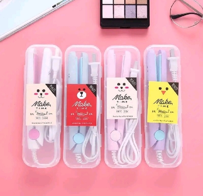 Picture of Mini Hair Straightener Multicolor - Hair Straightener/Household Parsonal Use Travel Beauty Salon Electric Portable Mini Hair Straightener - Multicolor