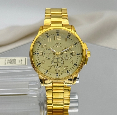 Picture of Golden Watch For Men/Analog Men's Luxury Stainless Steel Watch for Men