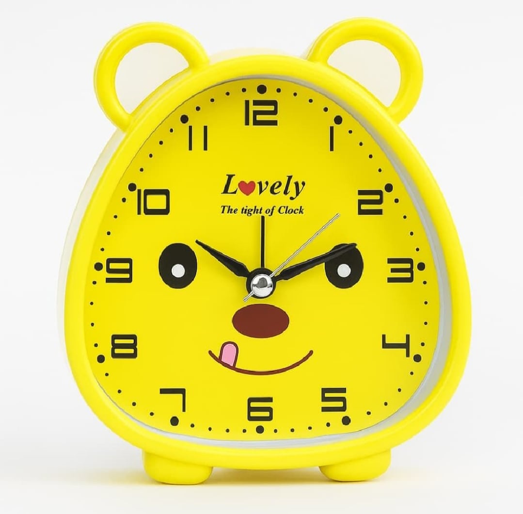 Picture of Emoji Alarm Clock (Yellow Color)For Decorative Living Room