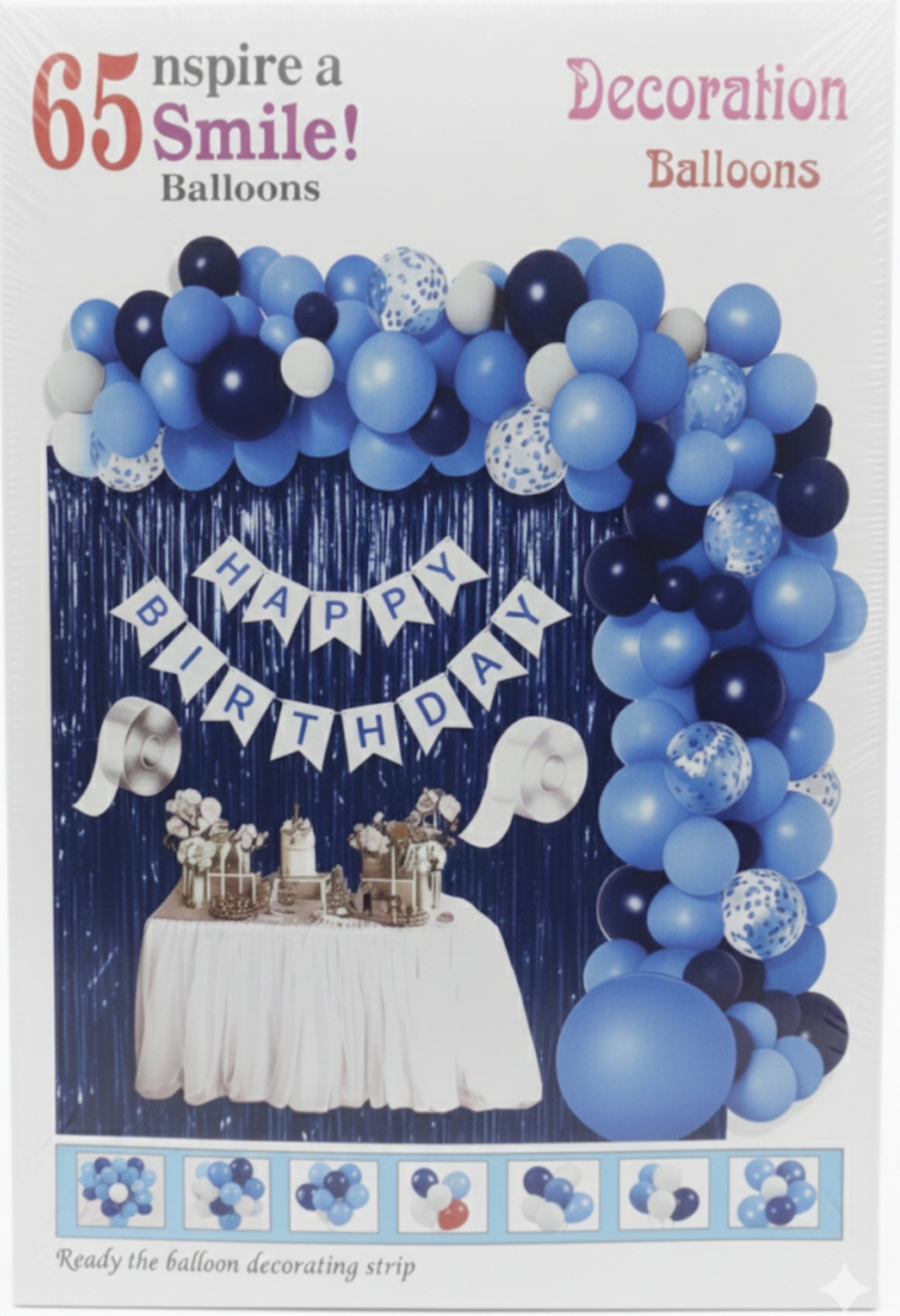 Picture of 65-piece birthday combo set!
